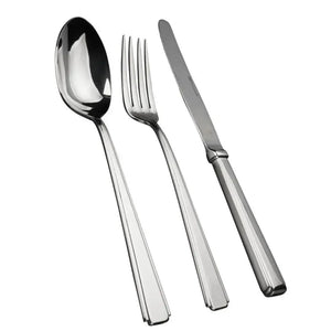 Faqueiro Clássico Moderno 130 peças Aço Inox 18/10 Sem Estojo Fracalanza