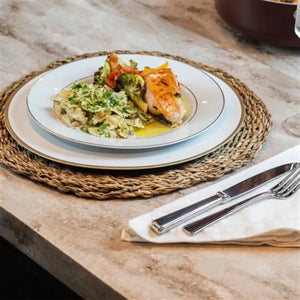 Faqueiro Clássico Moderno 130 peças Aço Inox 18/10 Sem Estojo Fracalanza