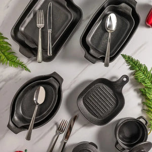 Faqueiro Clássico Moderno 130 peças Aço Inox 18/10 Sem Estojo Fracalanza