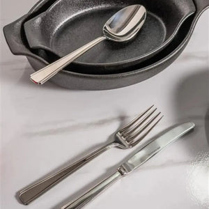 Faqueiro Clássico Moderno 101 peças Aço Inox 18/10 Sem Estojo Fracalanza