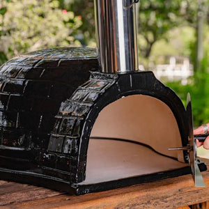 Forno de Pizza Kamado Grande Preto Artemano