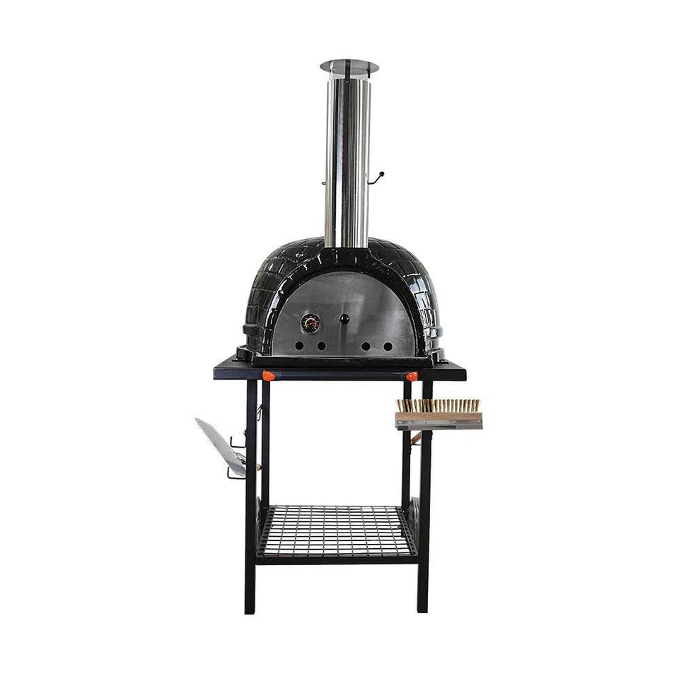 Forno de Pizza Kamado Grande Preto Artemano