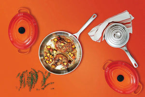 Frigideira 24cm 3-Ply Clássica Le Creuset