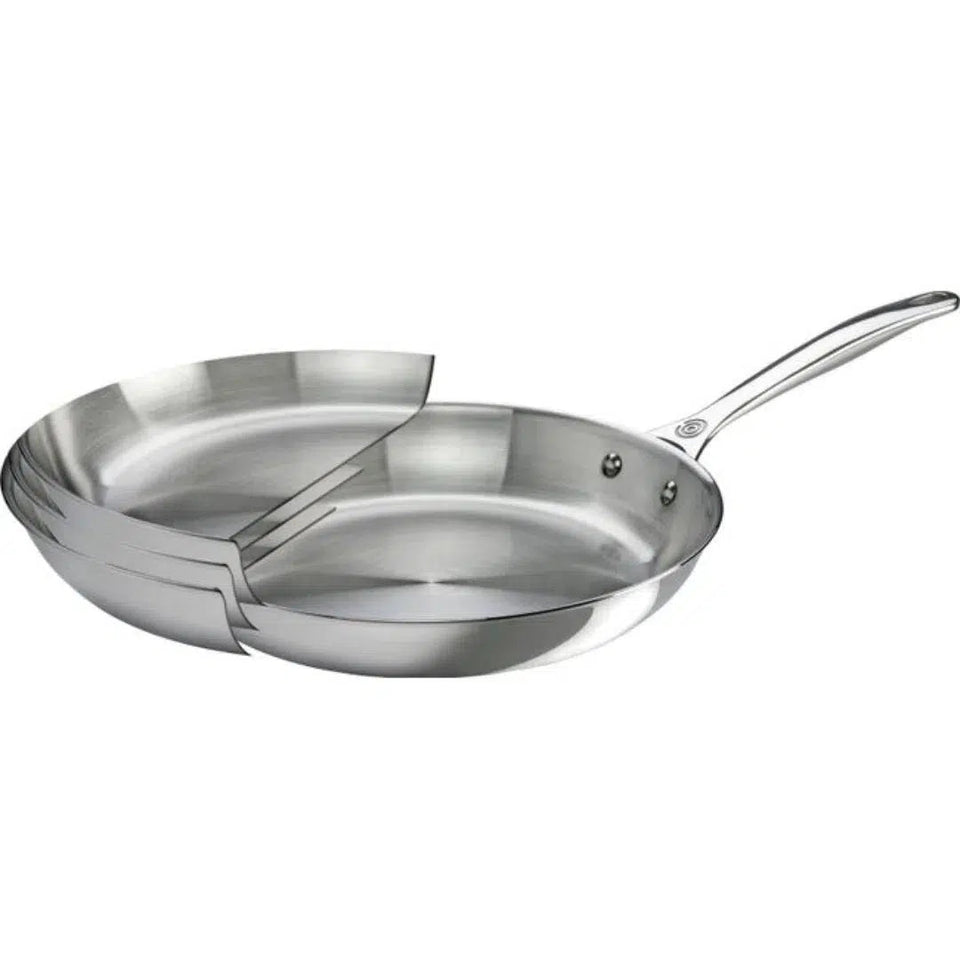 Frigideira Funda 3-Ply Signature 24cm Le Creuset