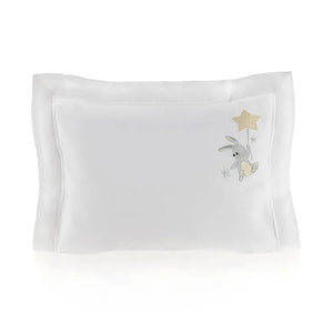 Fronha Avulsa Baby Bene 100% Algodão Egípcio Branco Trussardi