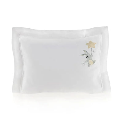 Fronha Avulsa Baby Bene 100% Algodão Egípcio Branco Trussardi