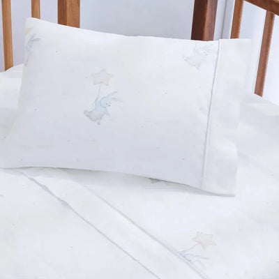 Fronha Avulsa Baby Luna 100% Algodão Egípcio Branco Trussardi