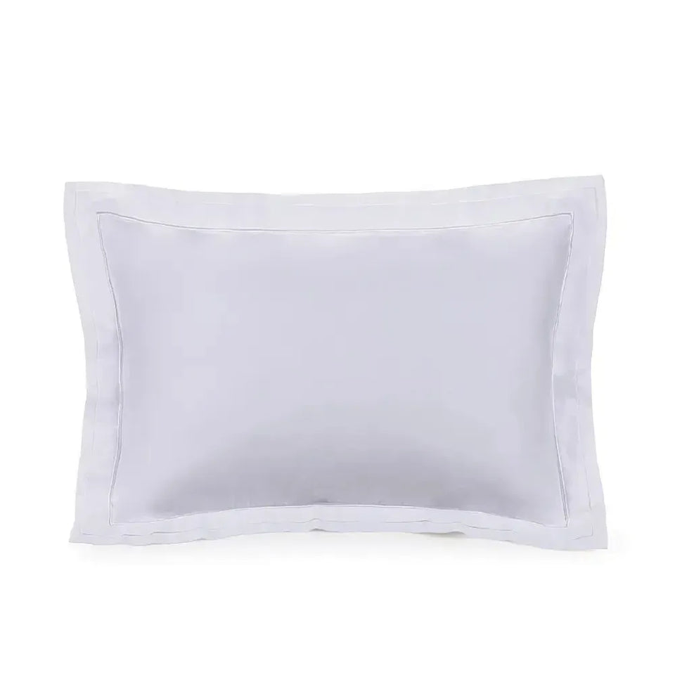 Fronha Doppio 300 Fios Cetim 100% Algodão Egípcio Branco 50x70cm Trussardi