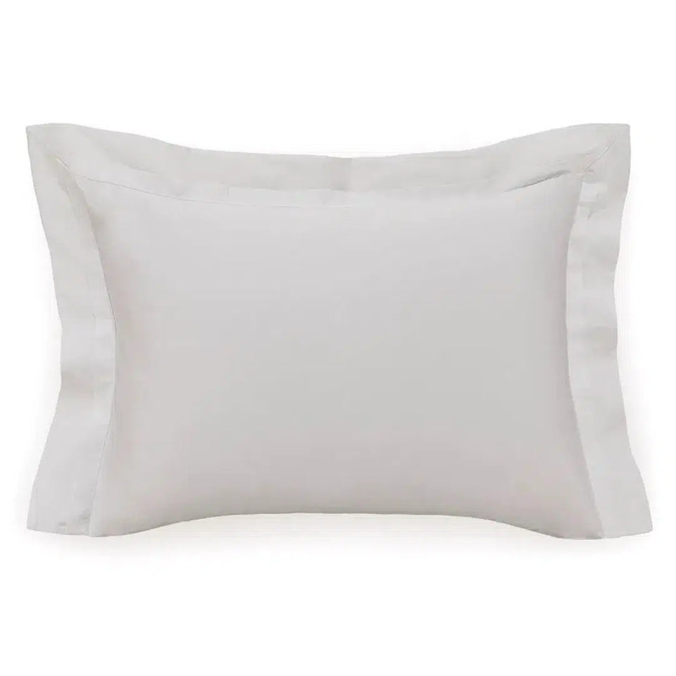 Fronha Vercelli 300 Fios Cetim 100% Algodão Egípcio Branca 50x70cm Trussardi