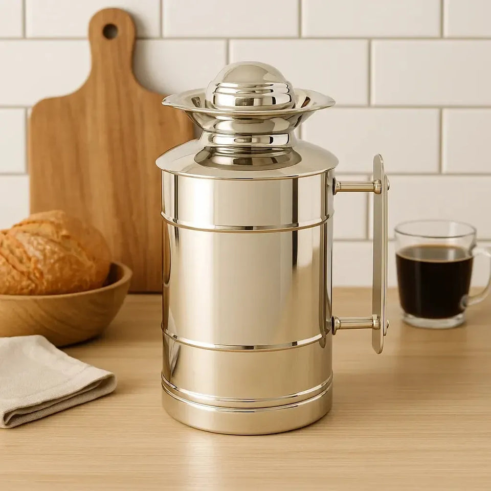 Garrafa Térmica Prata com Alça Shefield Plate 500ml