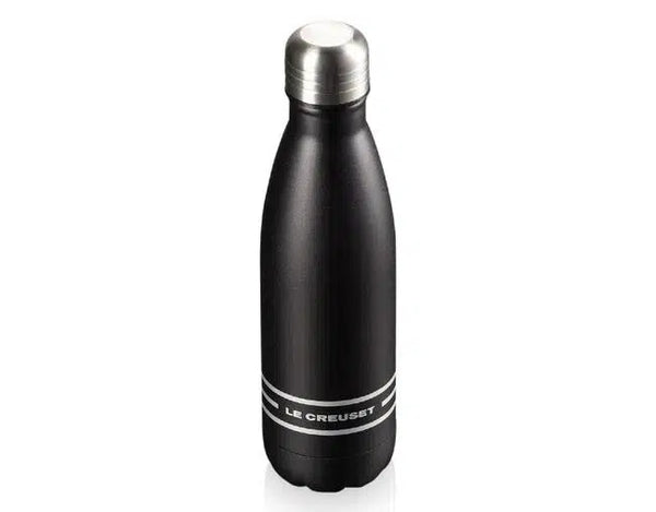 Garrafa de Hidratação Aço Inox Matte Black 500ml Le Creuset