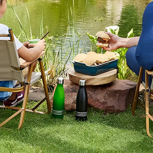 Garrafa de Hidratação Aço Inox Matte Black 500ml Le Creuset