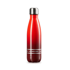 Garrafa de Hidratação Aço Inox Vermelha 500ml Le Creuset