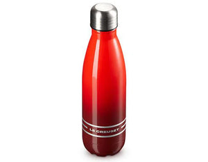 Garrafa de Hidratação Aço Inox Vermelha 500ml Le Creuset