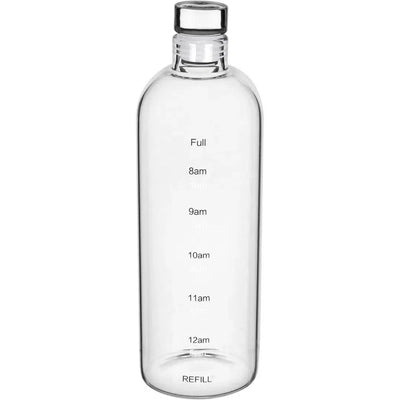 Garrafa de Vidro com tampa Home&Co 1L