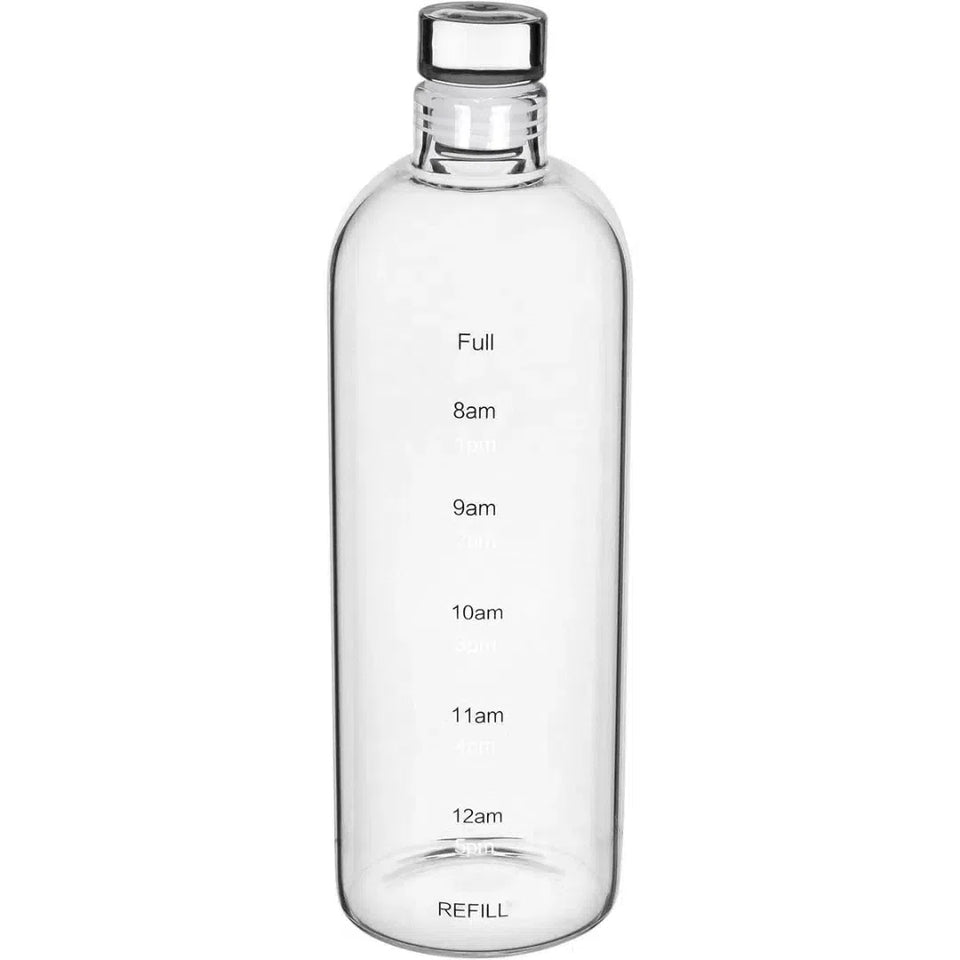 Garrafa de Vidro com tampa Home&Co 1L