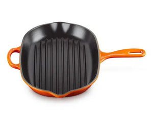 Grelha Oval Signature Laranja 32cm Le Creuset