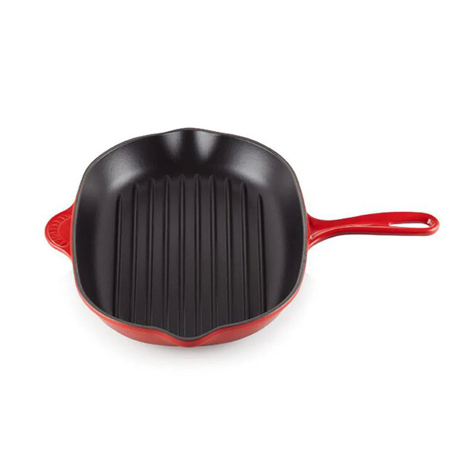 Grelha Oval Tradition Vermelho 32cm Le Creuset