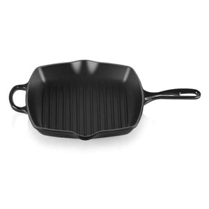 Grelha Quadrada Signature Black Onyx 26cm Le Creuset