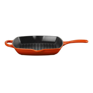 Grelha Quadrada Signature Cayenne 26cm Le Creuset