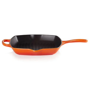 Grelha Quadrada Signature Laranja 26cm Le Creuset