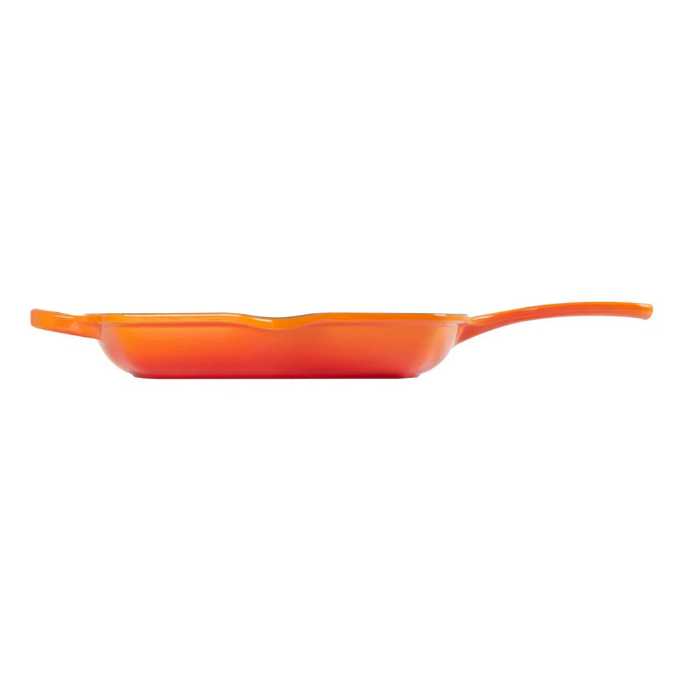 Grelha Quadrada Signature Laranja 26cm Le Creuset