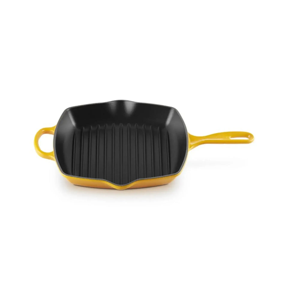 Grelha Quadrada Signature Nectar 26cm Le Creuset