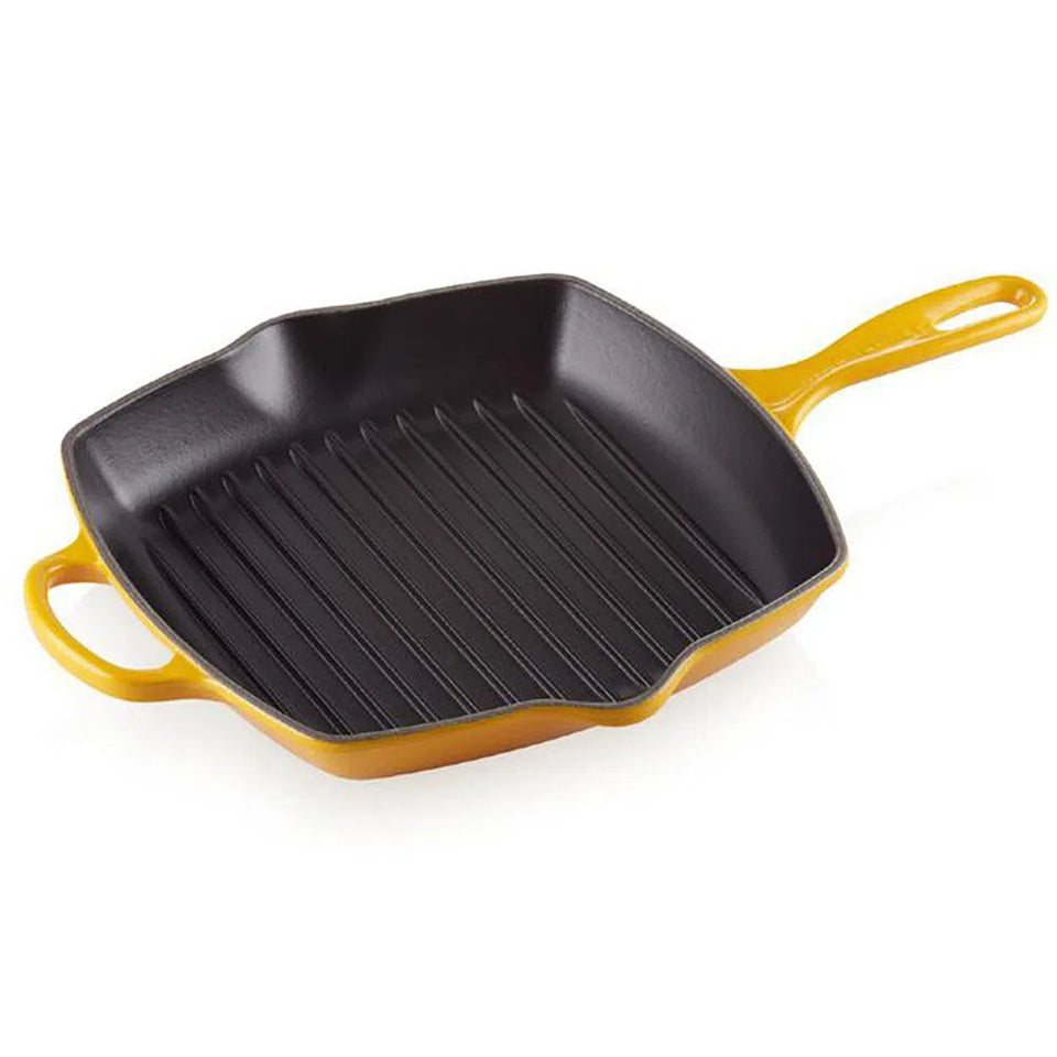 Grelha Quadrada Signature Nectar 26cm Le Creuset