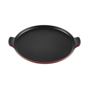 Grelha Redonda Lisa Tradicional Vermelha 32cm Le Creuset