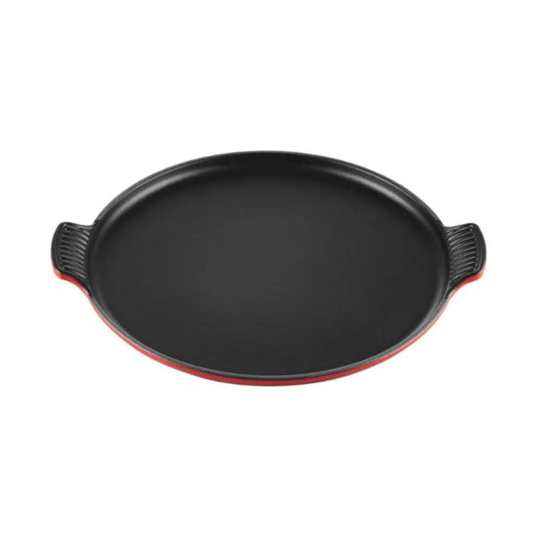 Grelha Redonda Lisa Tradicional Vermelha 32cm Le Creuset