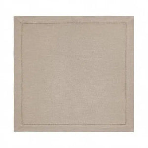 Guardanapo de Tecido Coloratta Ponto Ajour Taupe 50x50cm