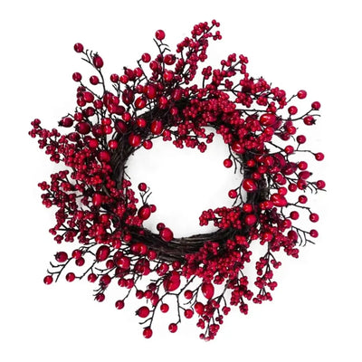 Guirlanda Decorativa Natal Aramada Berries 55cm