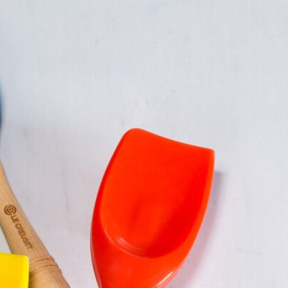 Colher Grande de Silicone Laranja Le Creuset Venus