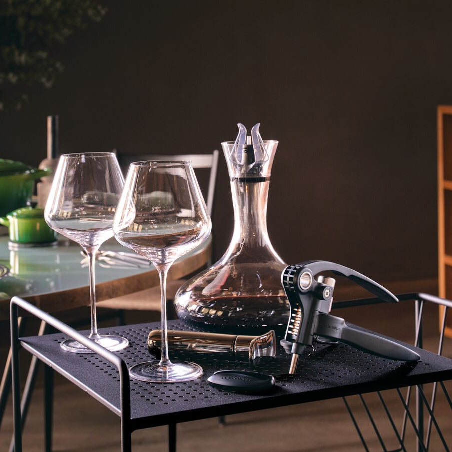 Kit Saca-Rolha LM250 Com Corta Capsula Matte Black Le Creuset