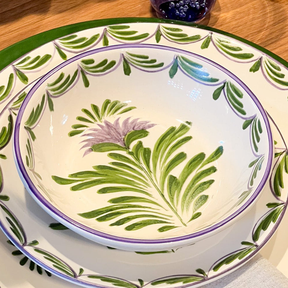 Tigela Tanola Flor de Alcachofra