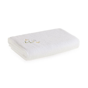 Toalha Banho Margarida Branca Trussardi