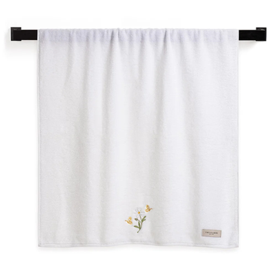Toalha Banho Margarida Branca Trussardi
