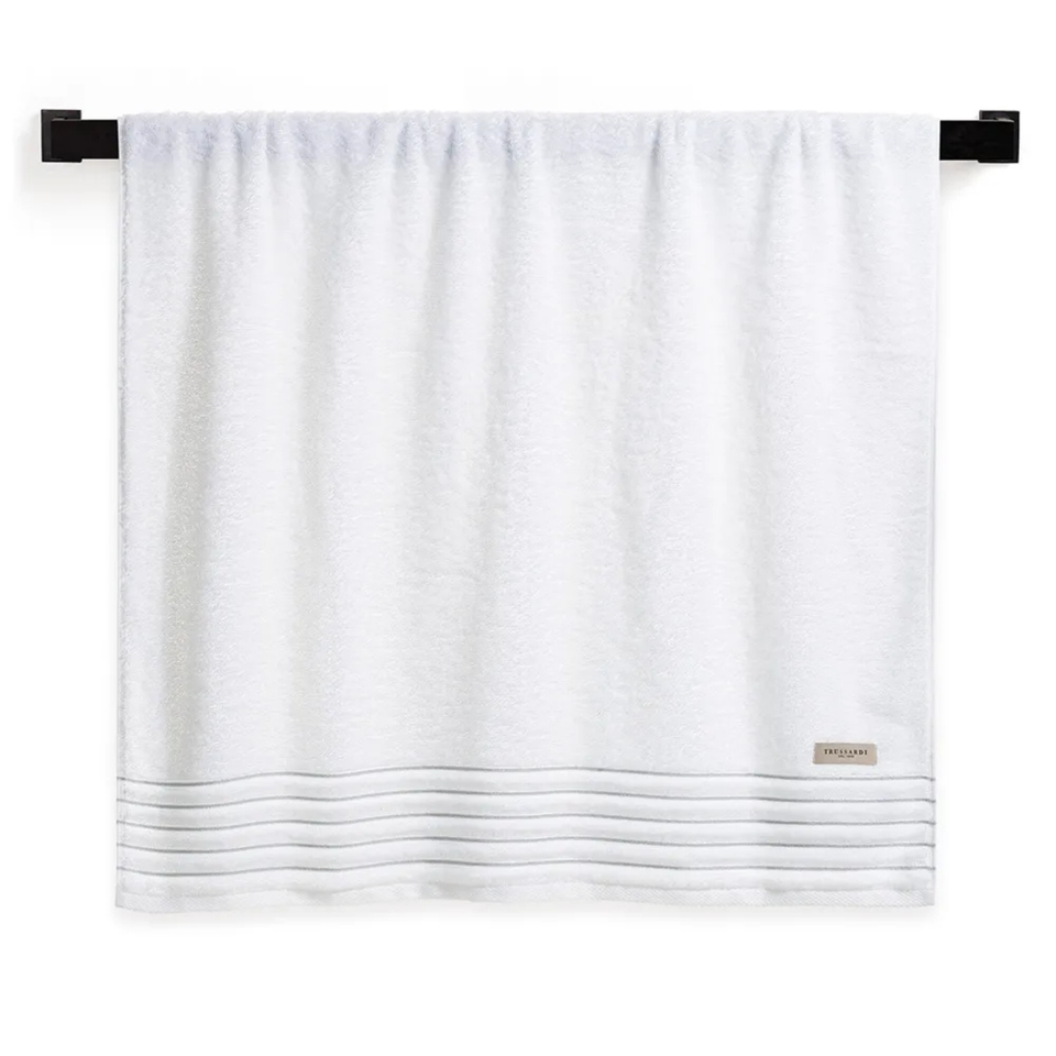 Toalha de Rosto Palladio Branco / Nebbia Trussardi