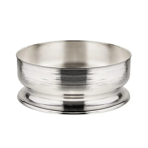 Centro de Mesa Prata Spin 16,5x39cm St. James