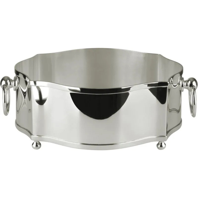 Centro de Mesa Prata Classic 13x29x22cm St. James