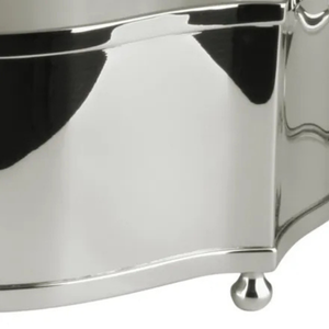 Centro de Mesa Prata Classic 13x29x22cm St. James