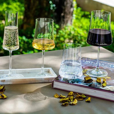 PRÉ-VENDA: Kit Promocional: Linha Taças e Copos em Cristal Linha Bohemia Sommelier (18 Taças + 6 Copos)