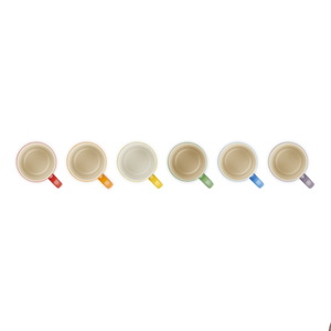 Kit com 6 Canecas 100ml Gift Collection Rainbow Le Creuset