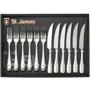 Jogo para Churrasco St. James 12 Peças Serenity Inox