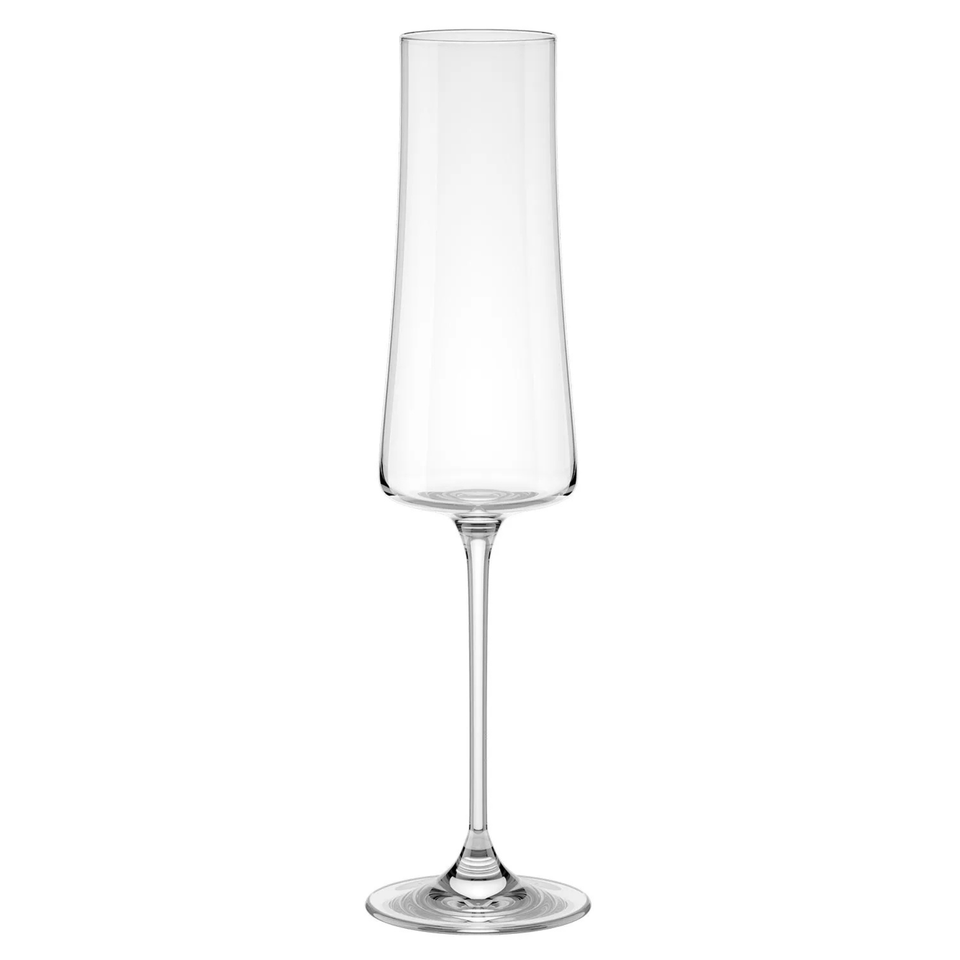 Kit com 6 Taças para Espumante em Cristal Pleasure Sommelier 210ml