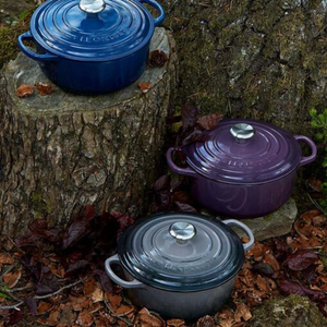 Panela Le Creuset Redonda Signature Flint 8,4L 30cm