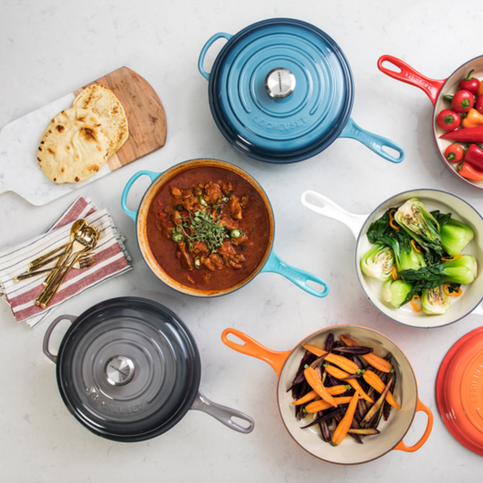 Panela Le Creuset Redonda Cassadou Signature Flint 5,3L 26cm