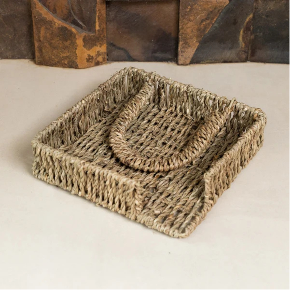 Porta Guardanapos de Sisal 20x5cm