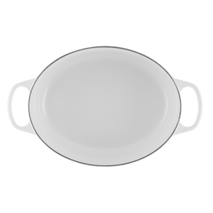 Panela Le Creuset Oval Signature Branca 7,5L 33cm