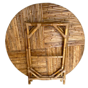 Mesa com Cavalete de Bambu 110x75cm